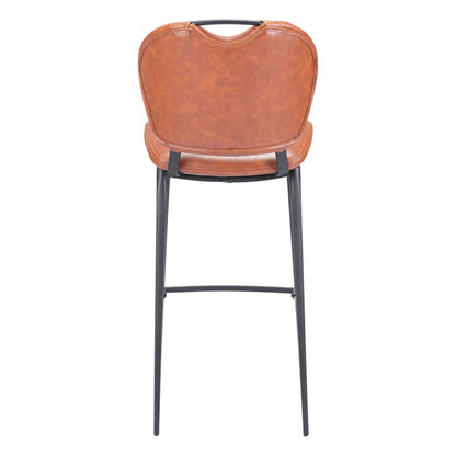 Terrence Barstool Vintage Brown