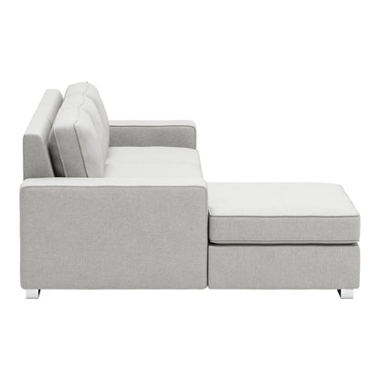 Brickell Sectional Light Gray