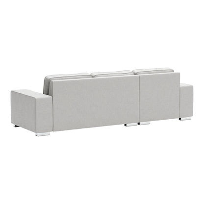 Brickell Sectional Light Gray