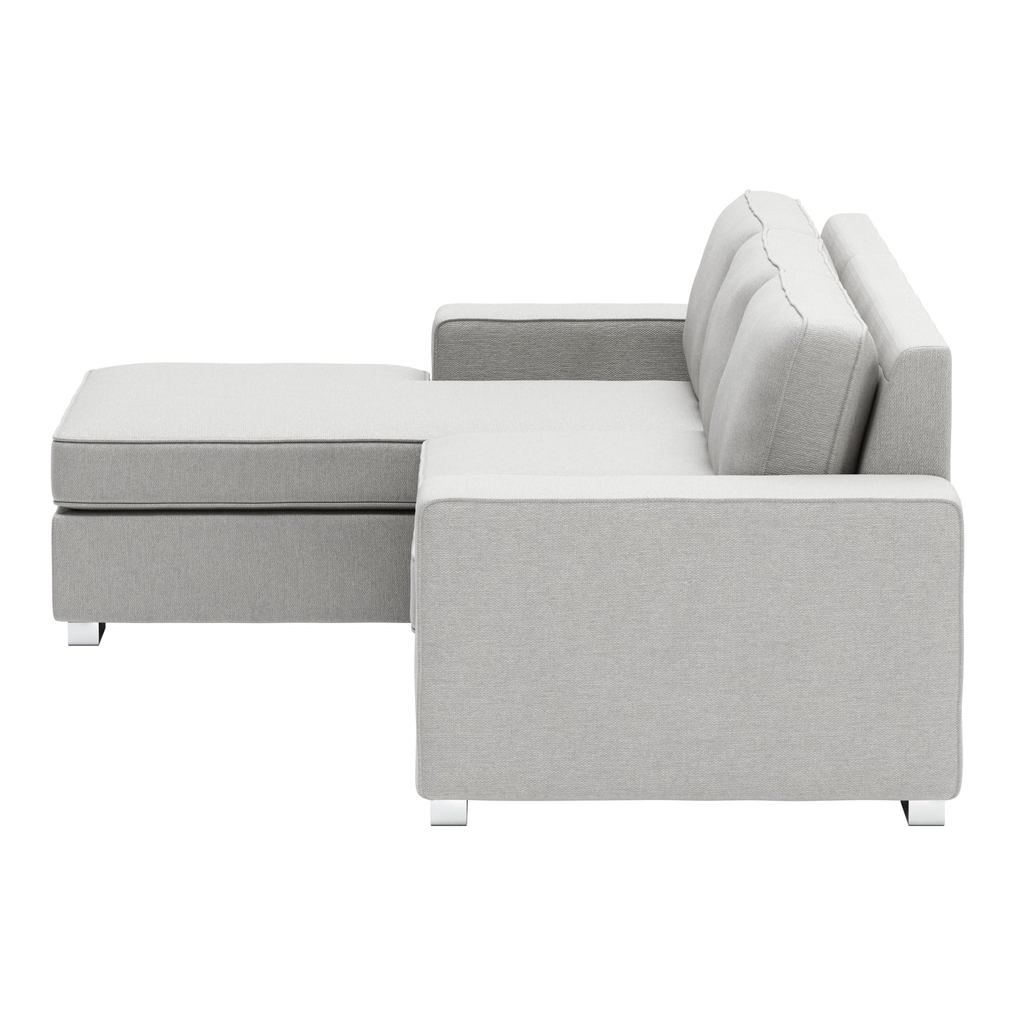 Brickell Sectional Light Gray