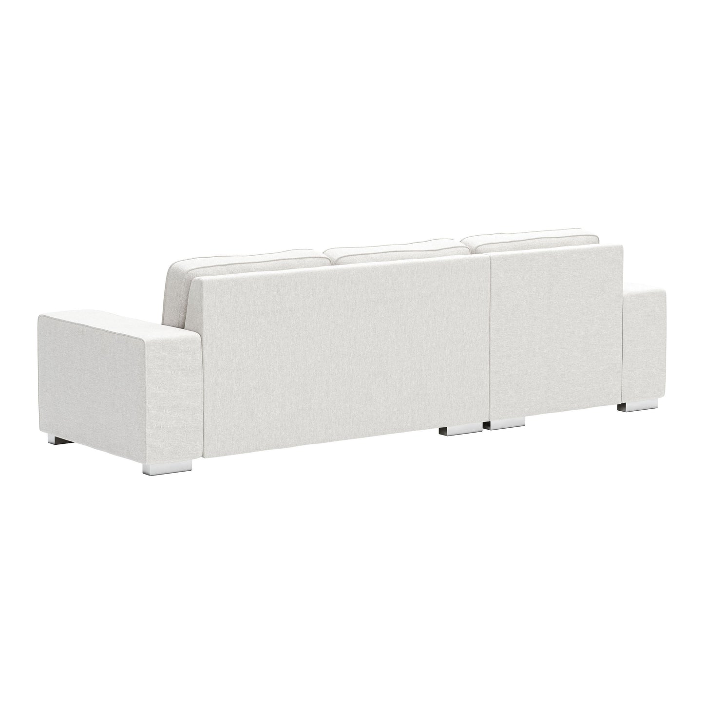 Brickell Sectional White