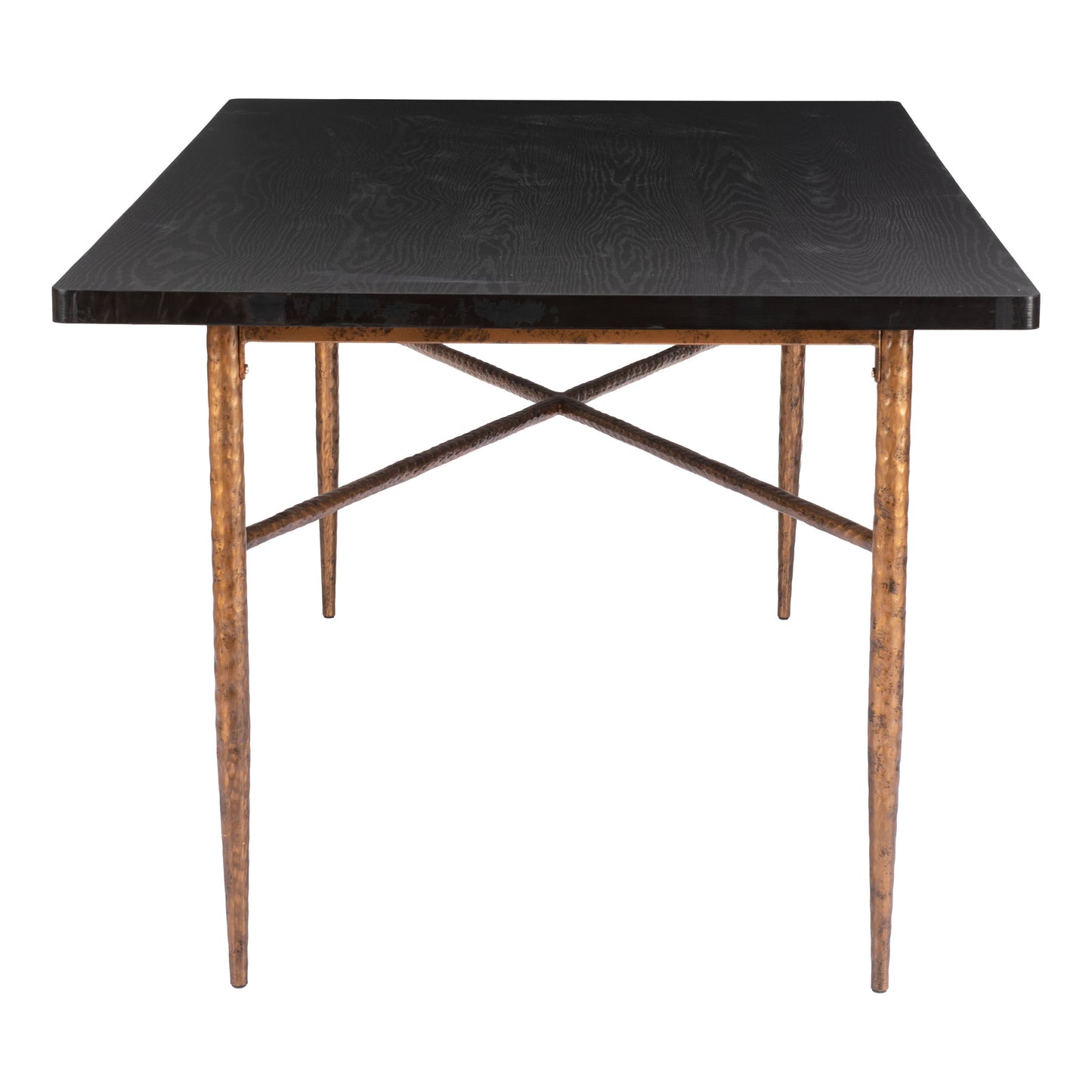 Nida Dining Table Black & Bronze