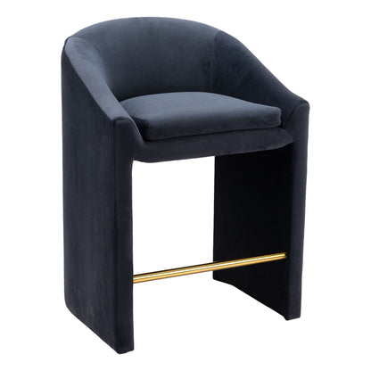 Emas Counter Stool Midnight Gray