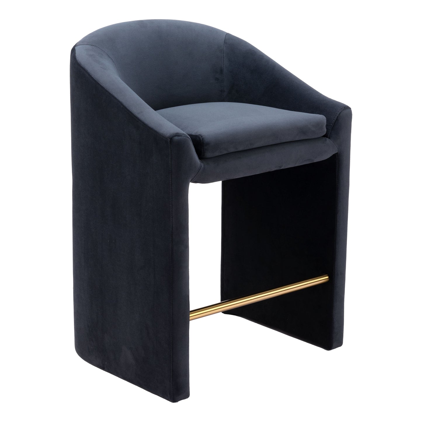 Emas Counter Stool Midnight Gray