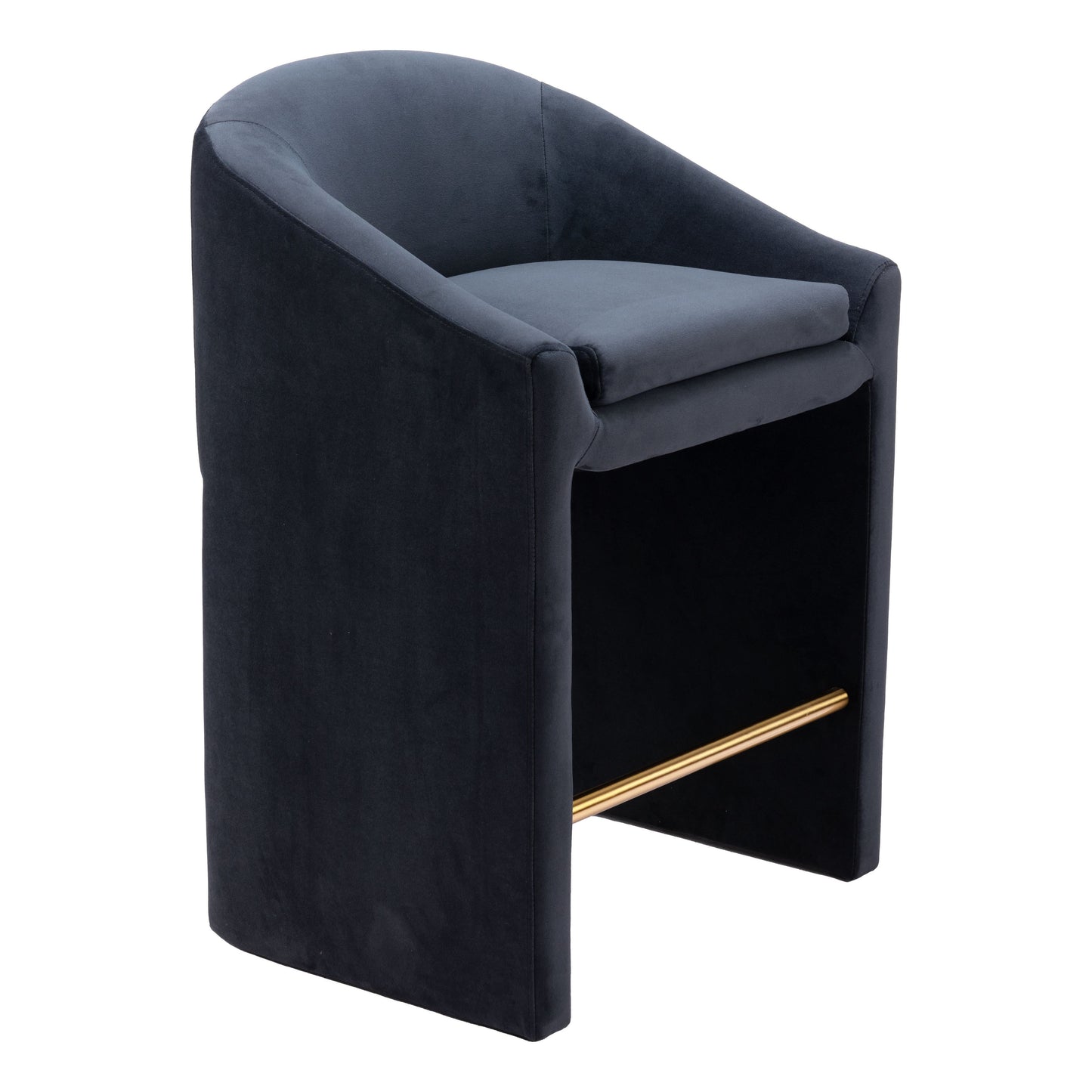 Emas Counter Stool Midnight Gray