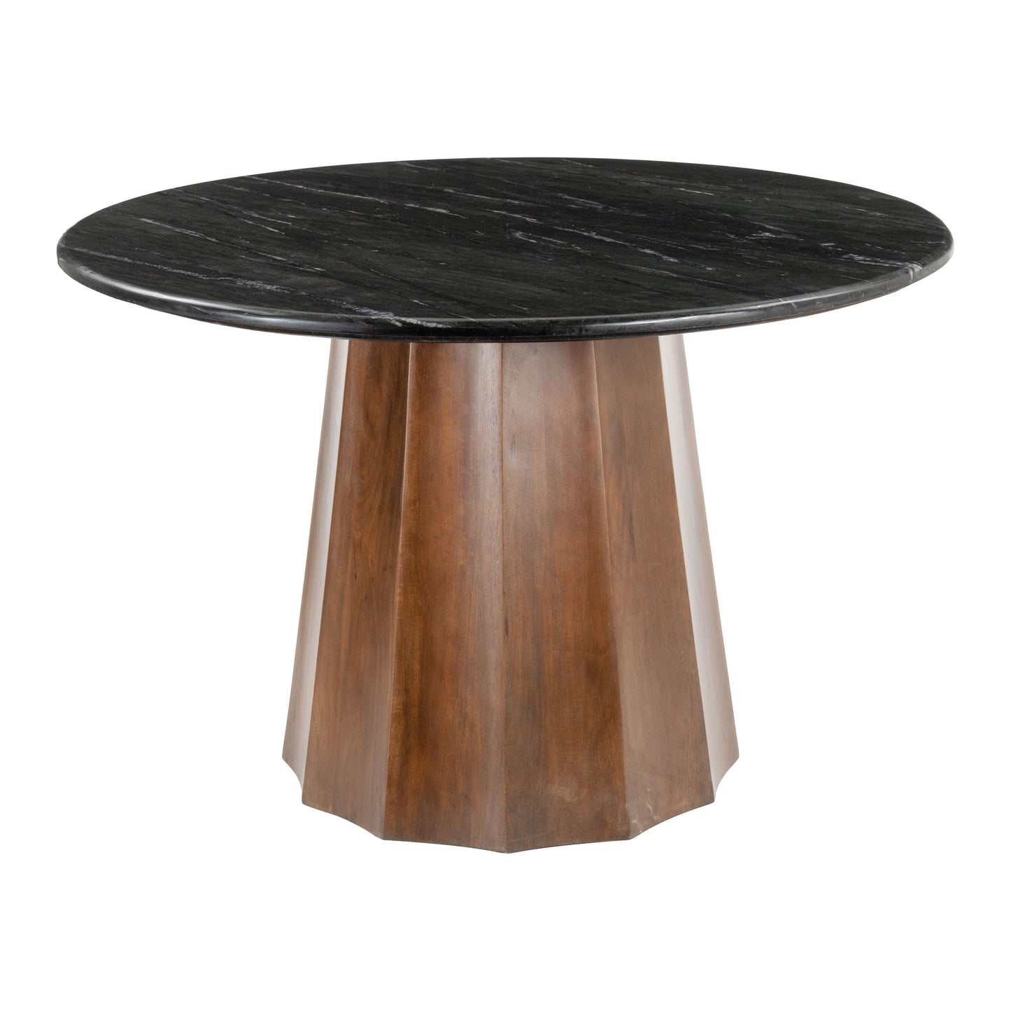 Aipe Dining Table Black & Brown