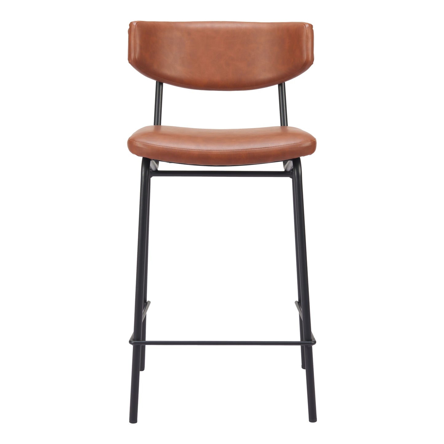 Charon Counter Stool (Set of 2) Vintage Brown