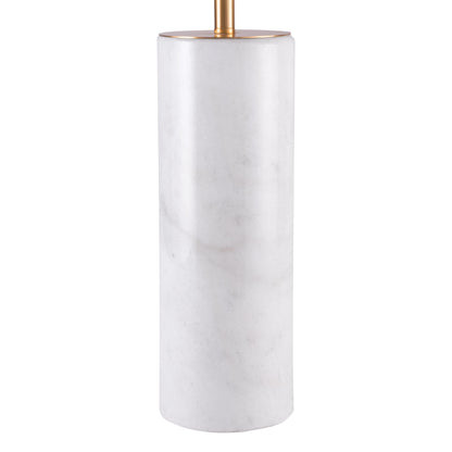 Ciara Table Lamp Beige & White