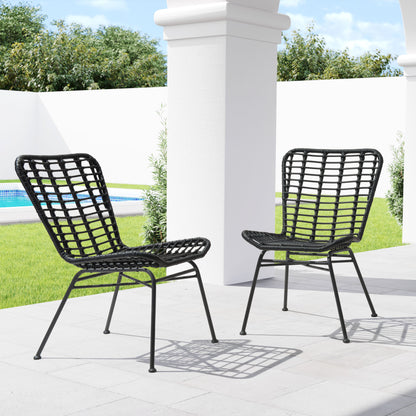 Lorena Dining Chair (Set of 2) Black