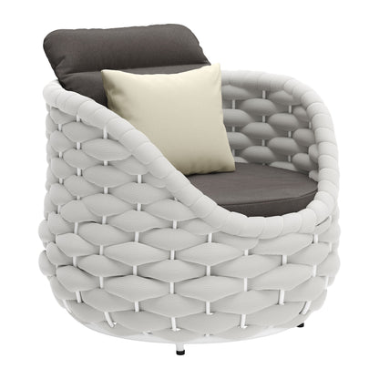 Coral Reef Accent Chair Gray