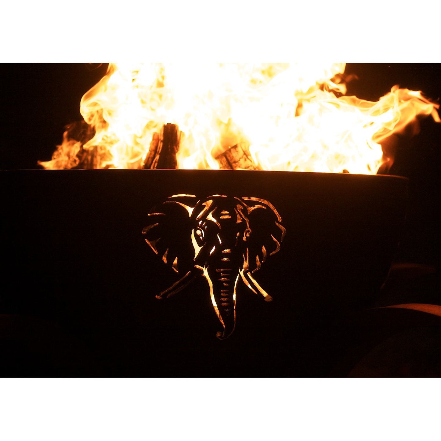 Africa's Big Five Gas Fire Pit