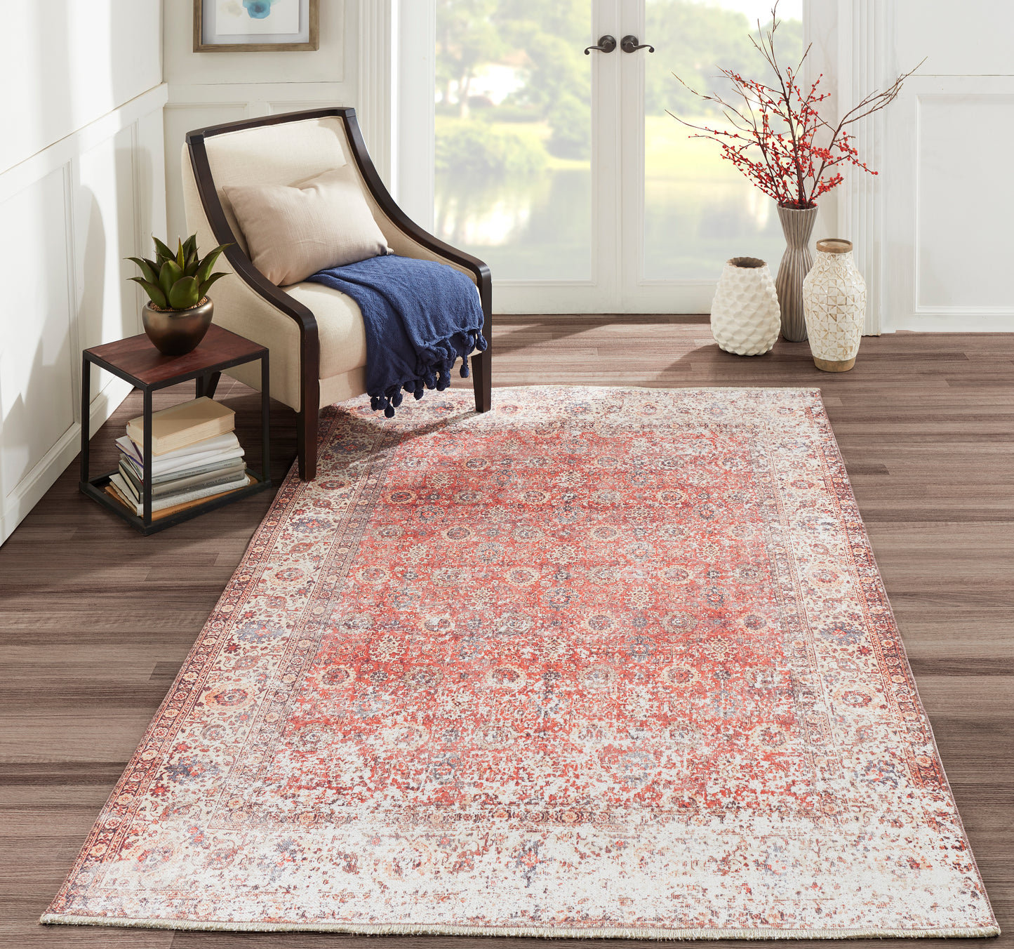 Chandler Red Rug