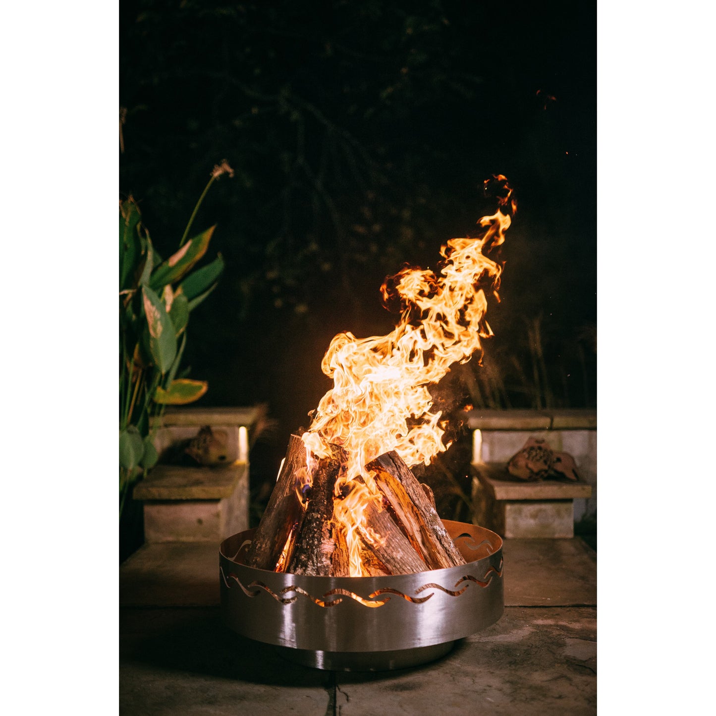 Fire Surfer Gas Fire Pit