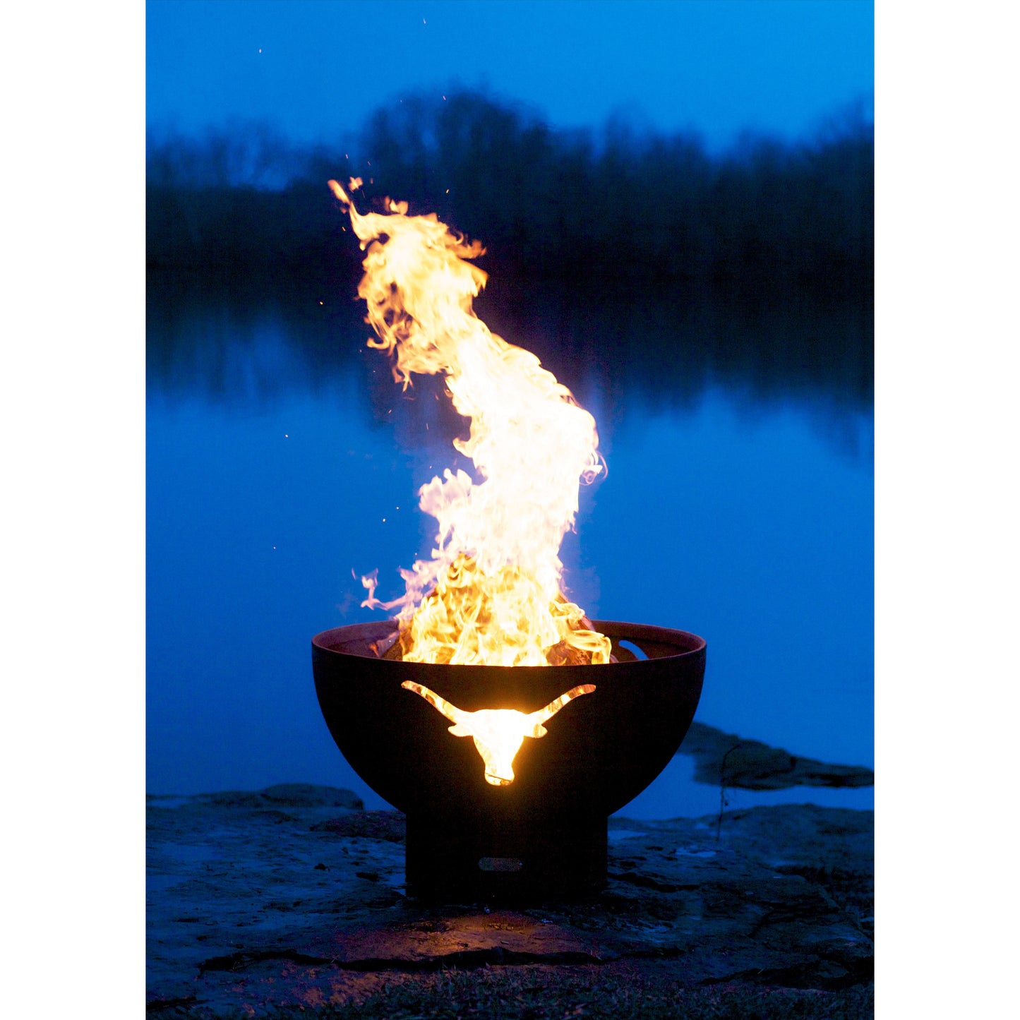 Long Horn Wood Burning Fire Pit