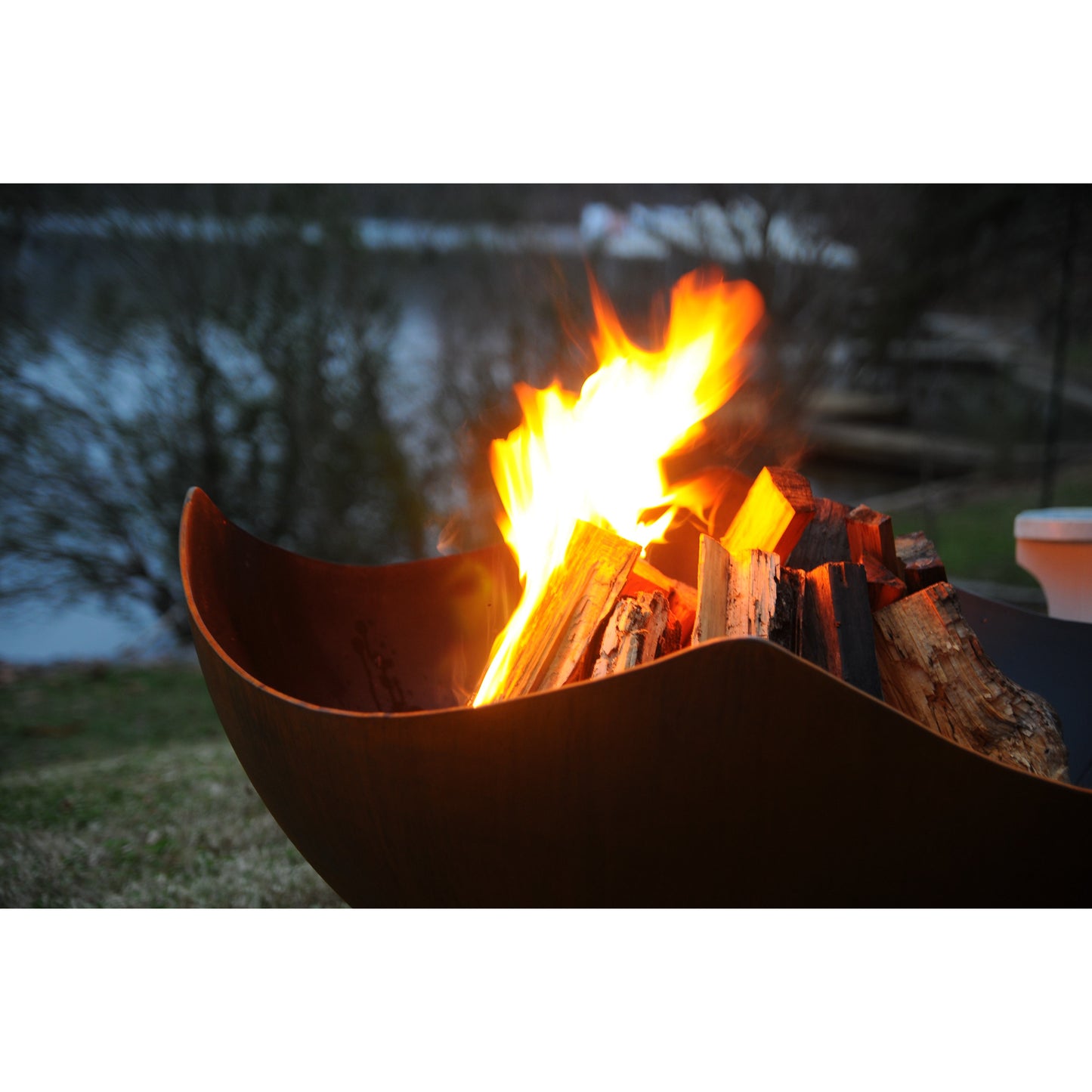 Manta Ray Wood Burning Fire Pit