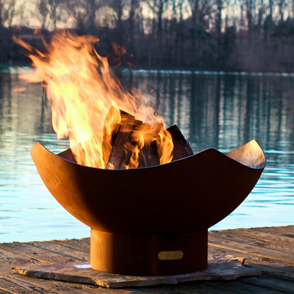 Manta Ray Wood Burning Fire Pit