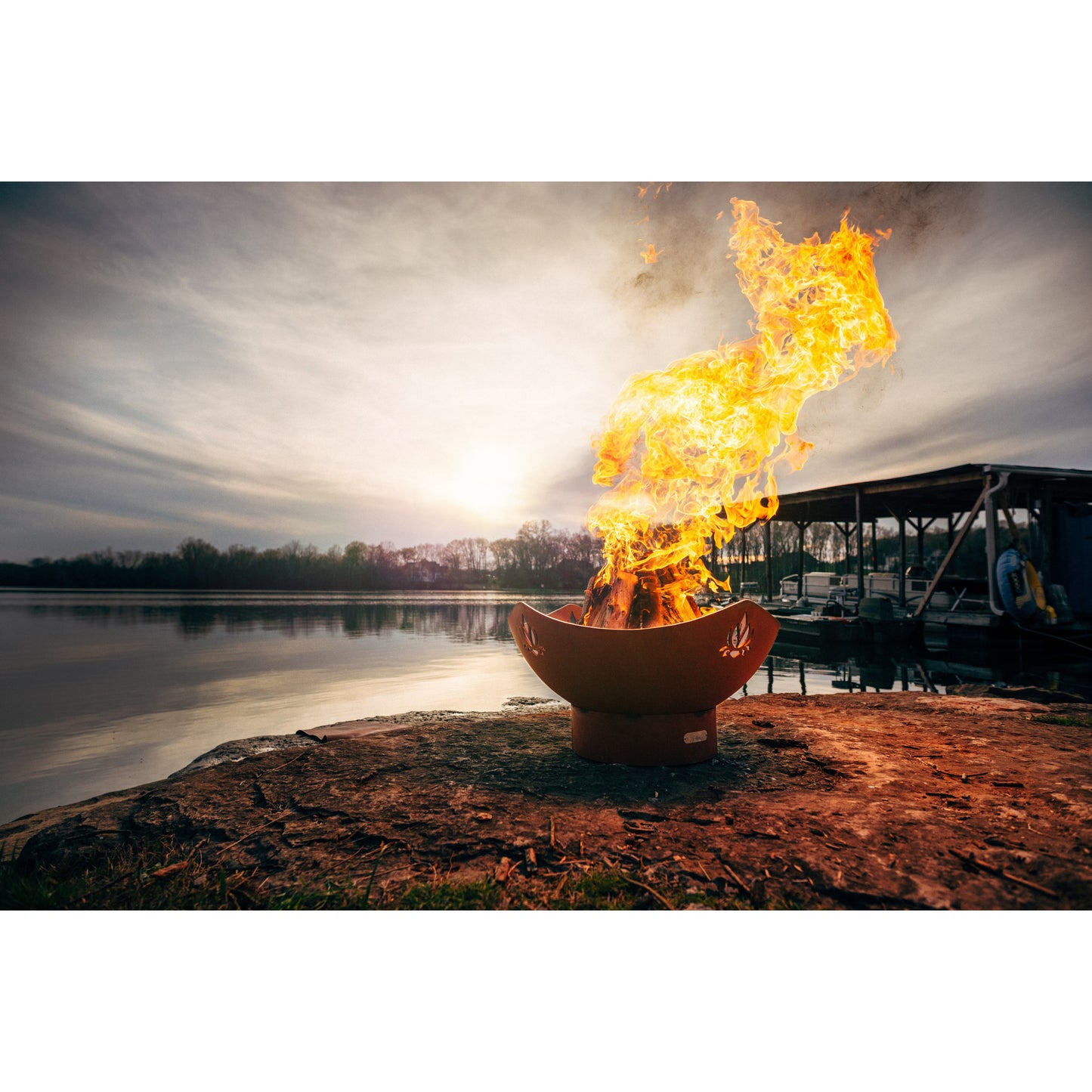 Namaste Wood Burning Fire Pit