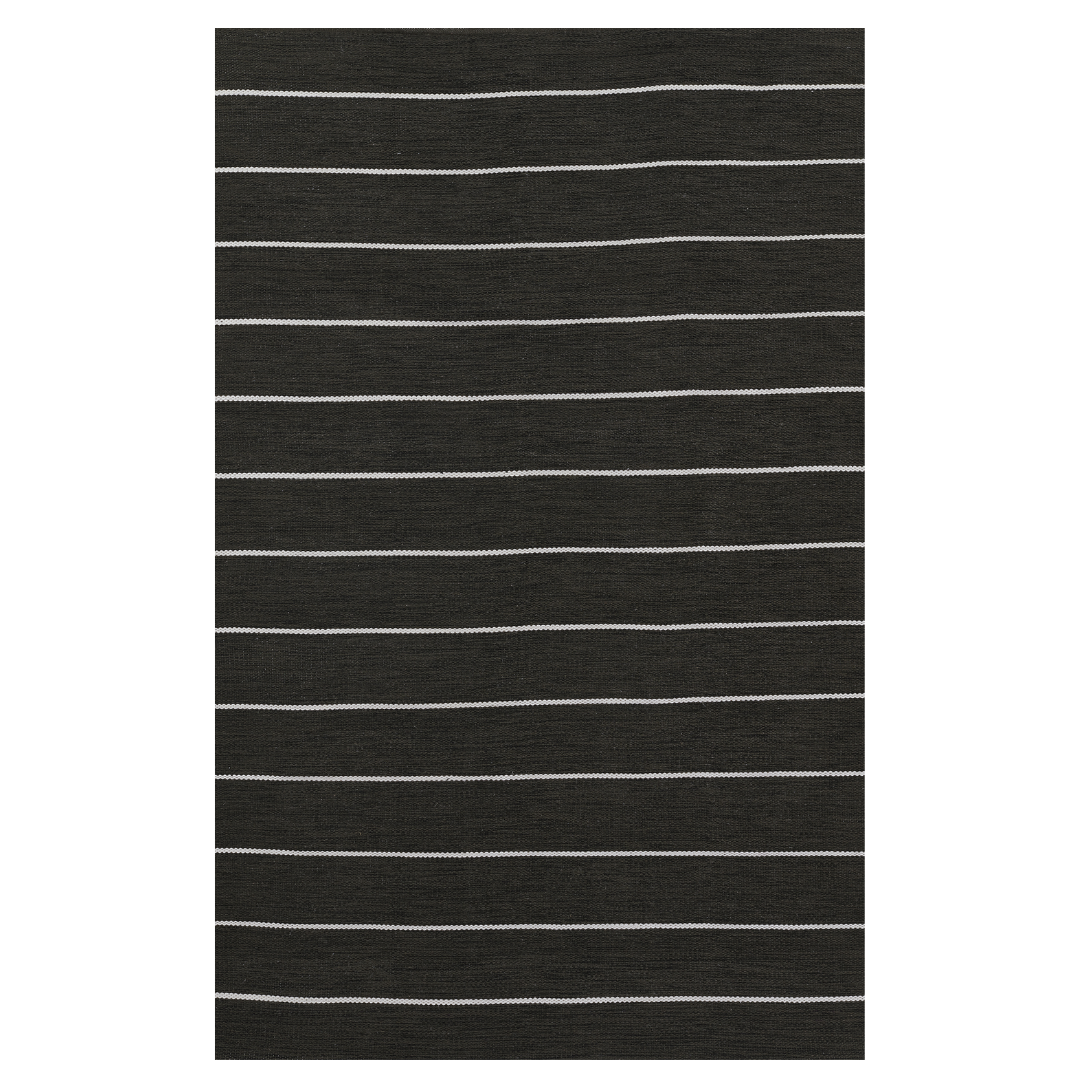 River Black Rug