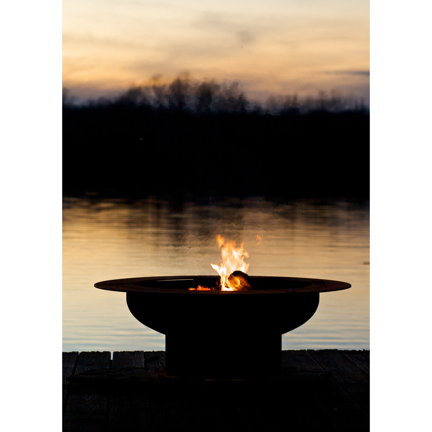 Saturn Wood Burning Fire Pit