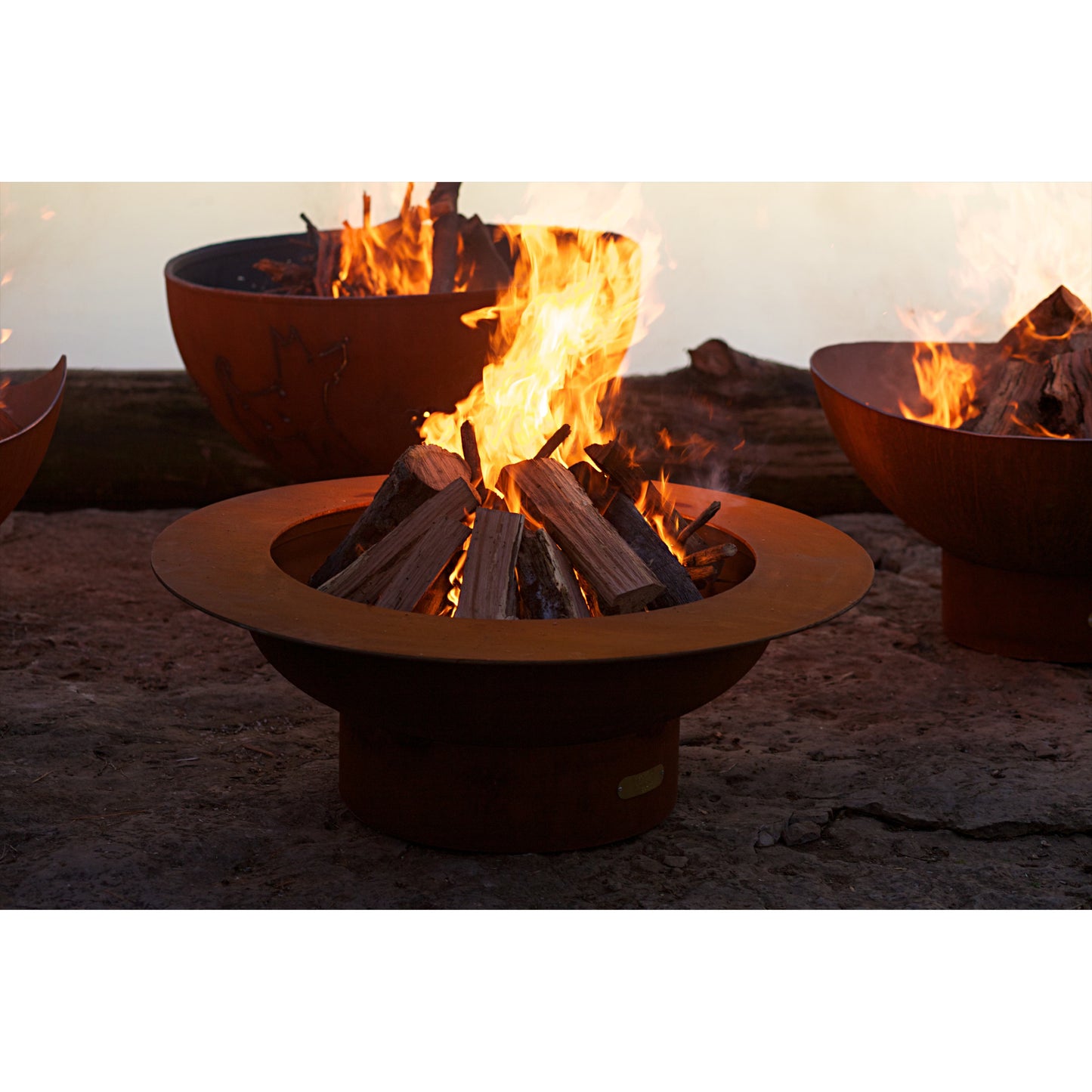 Saturn Wood Burning Fire Pit