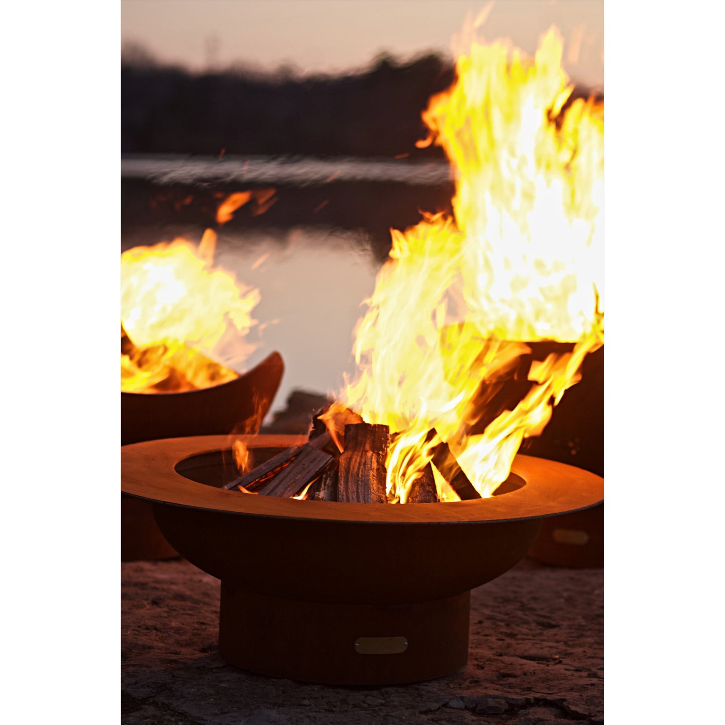 Saturn Wood Burning Fire Pit