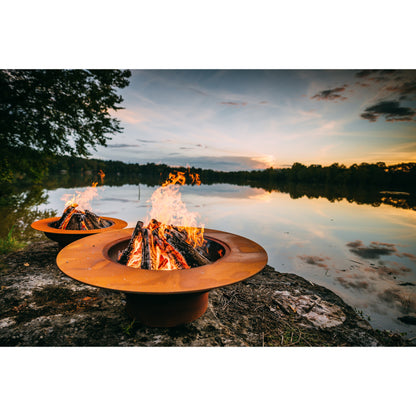 Saturn Wood Burning Fire Pit