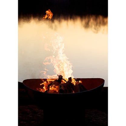 Scallop Tidal Wood Burning Fire Pit