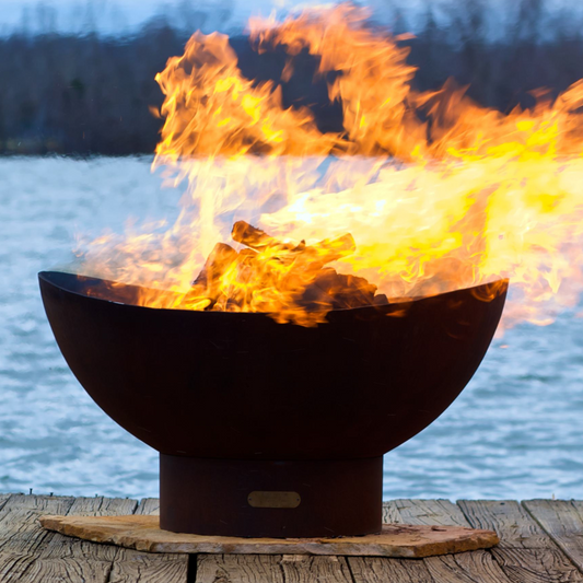 Scallop Tidal Wood Burning Fire Pit