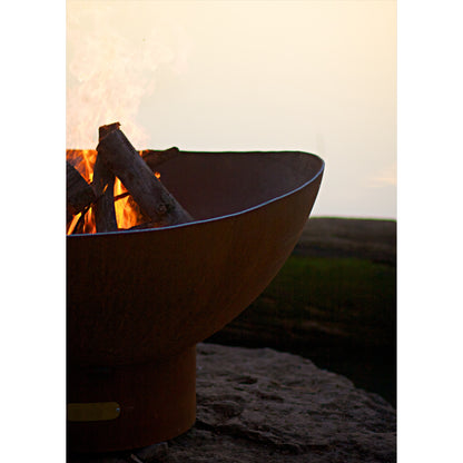 Scallop Tidal Wood Burning Fire Pit