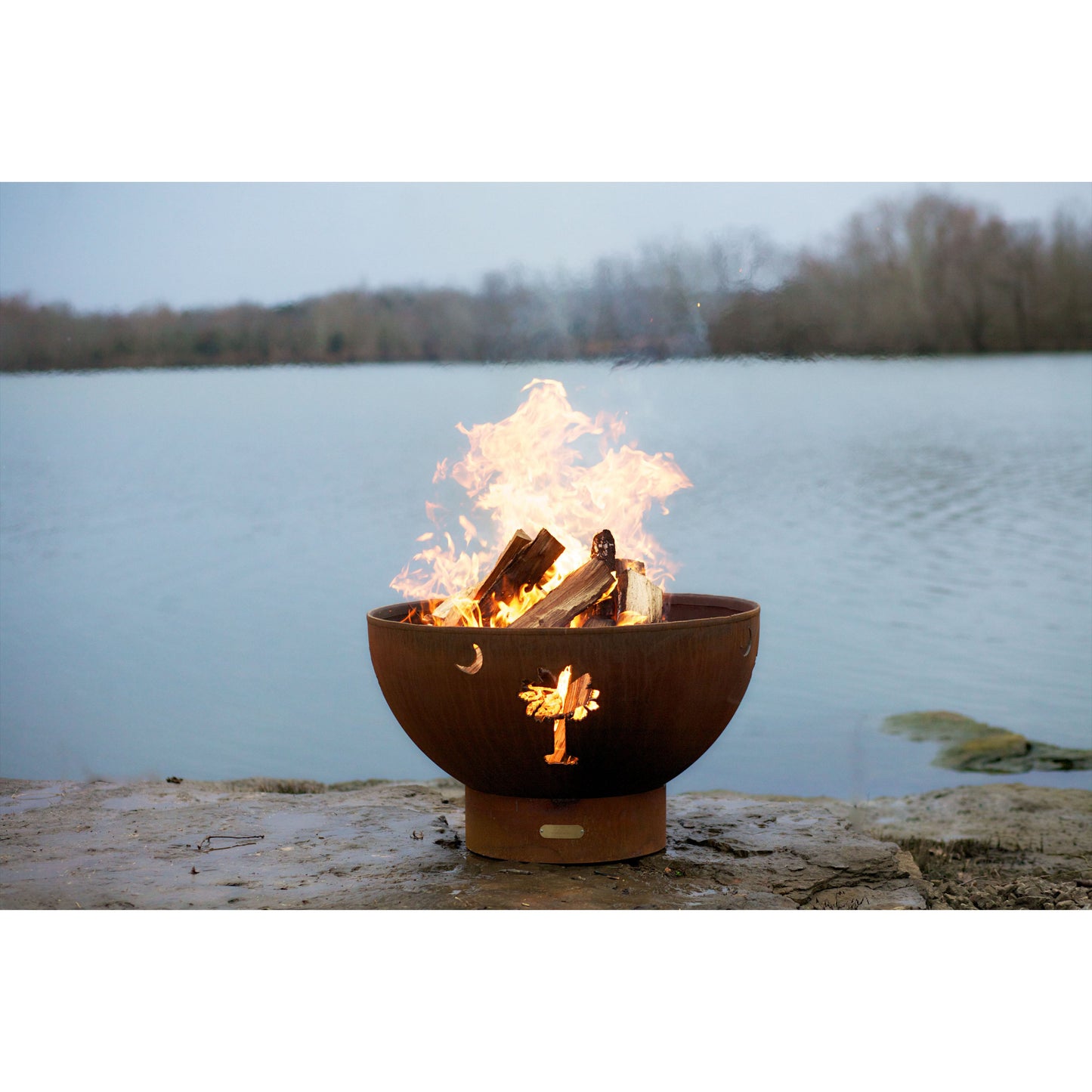 Tropical Moon Gas Fire Pit