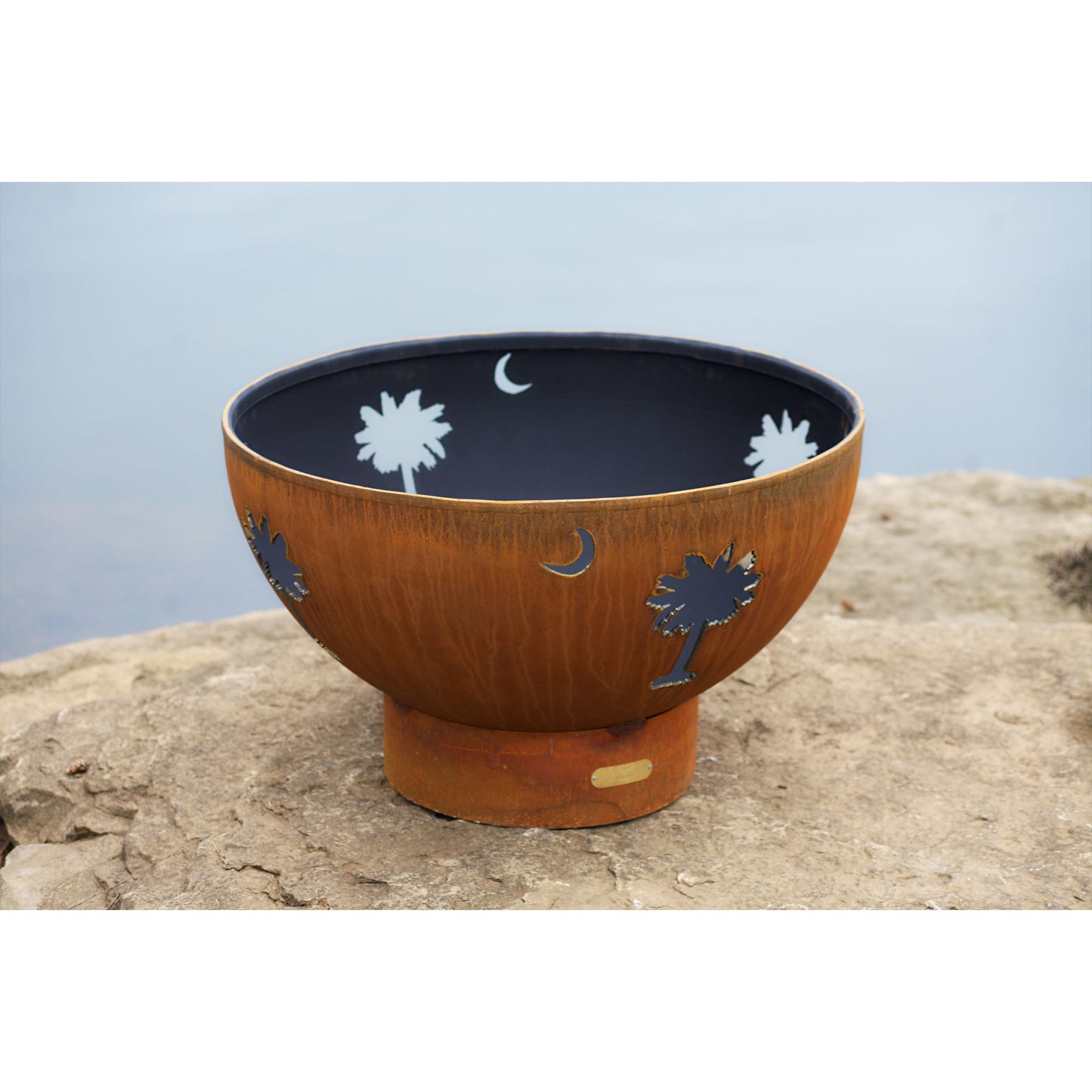 Tropical Moon Wood Burning Fire Pit