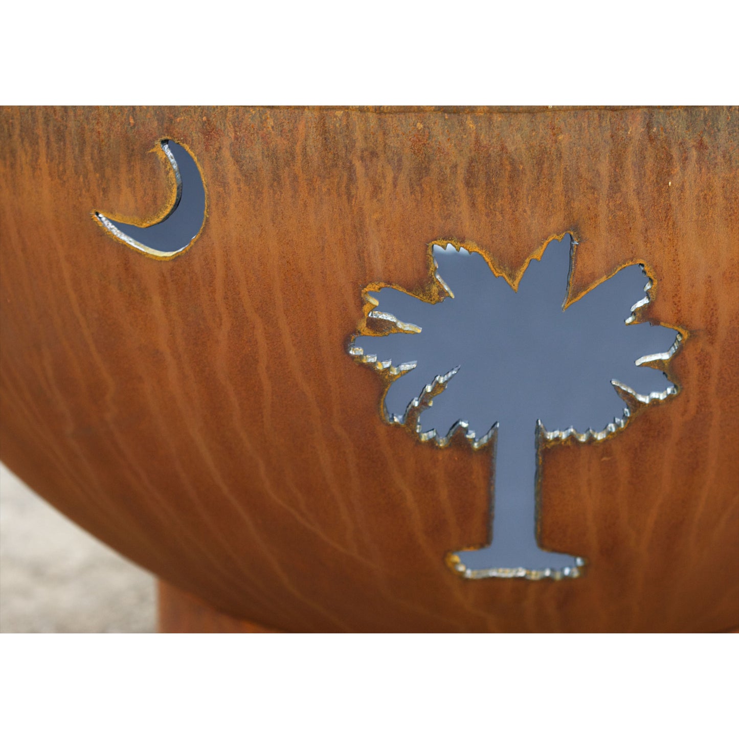 Tropical Moon Wood Burning Fire Pit