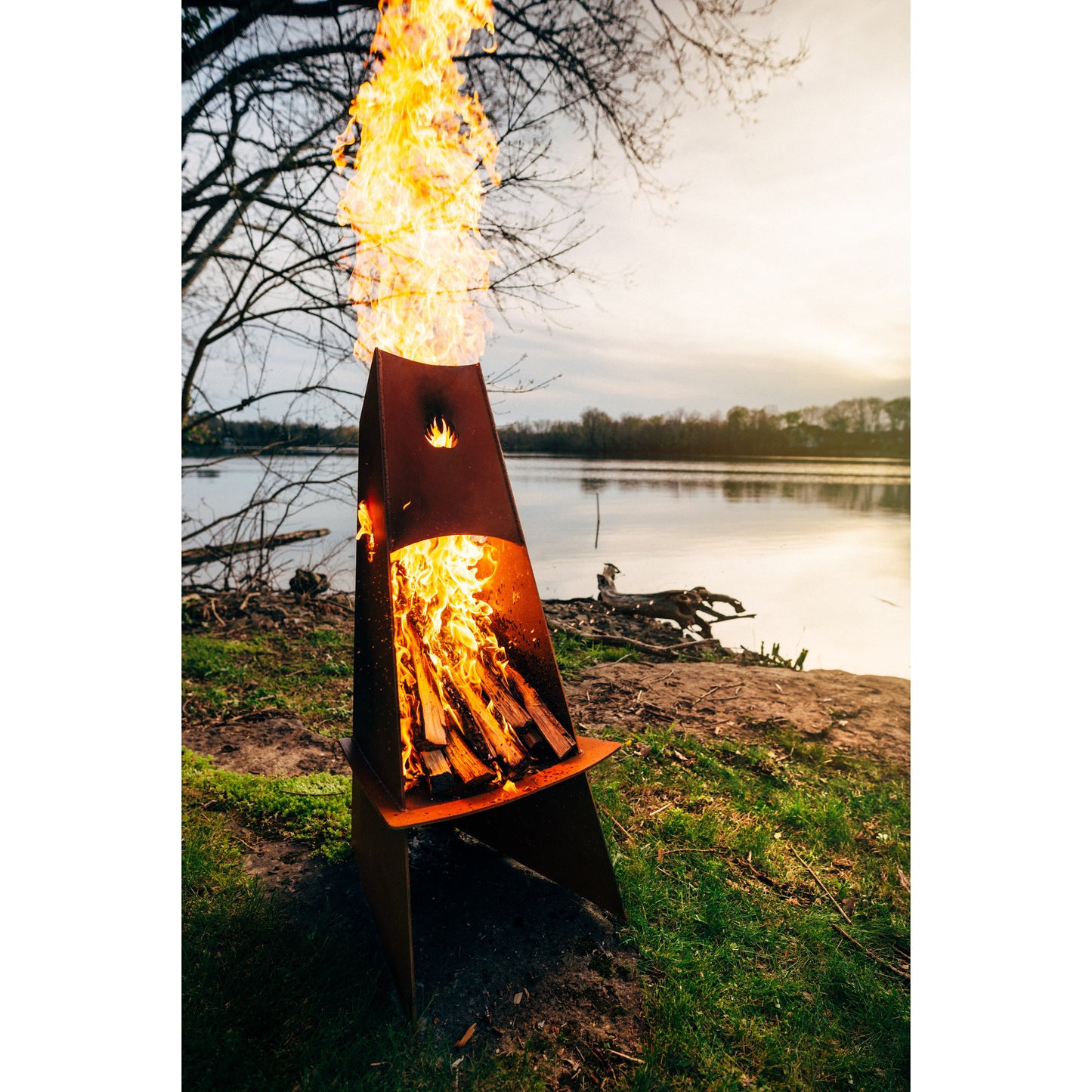 Vesuvius Wood Burning Fire Pit