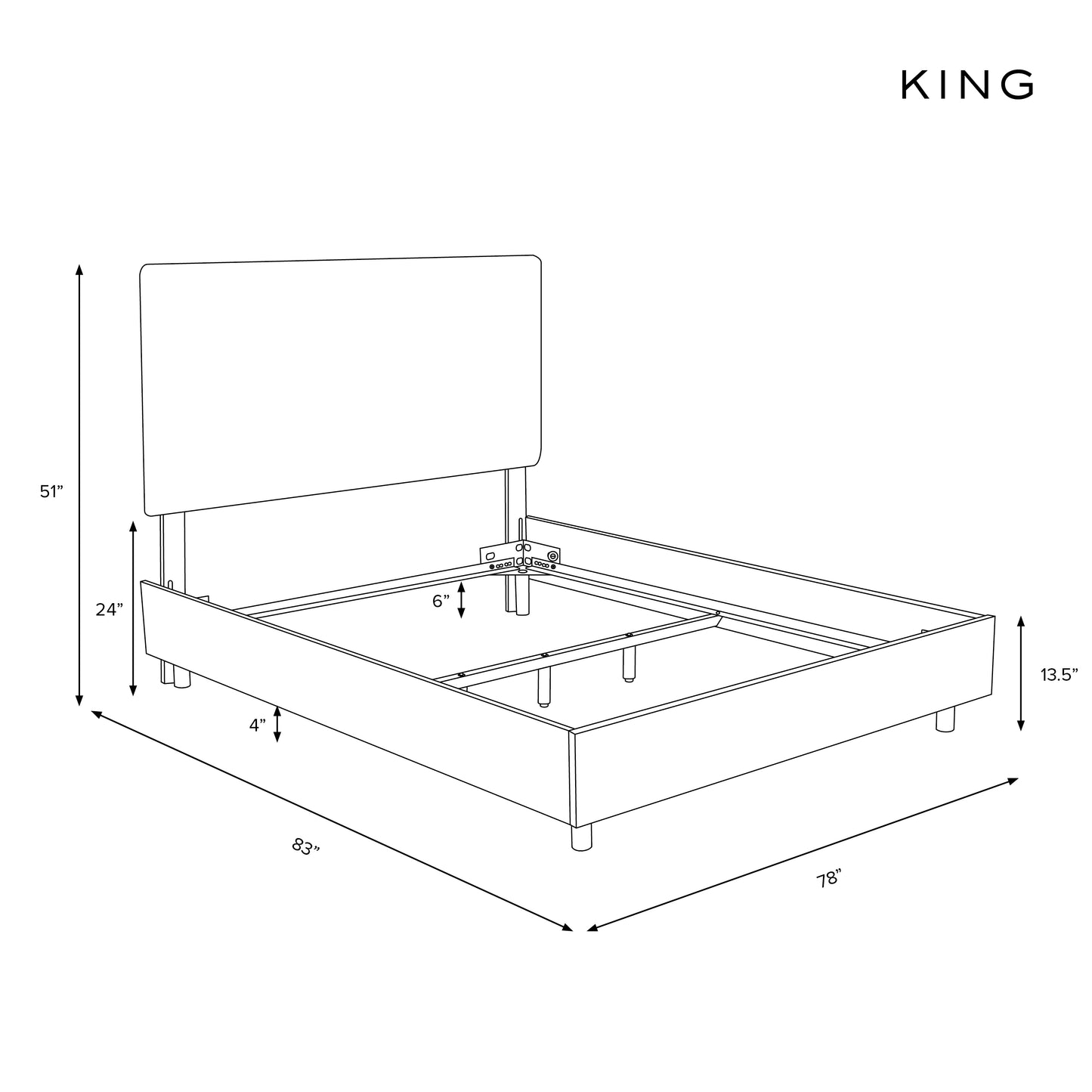 Garland Bed - Crane & Home