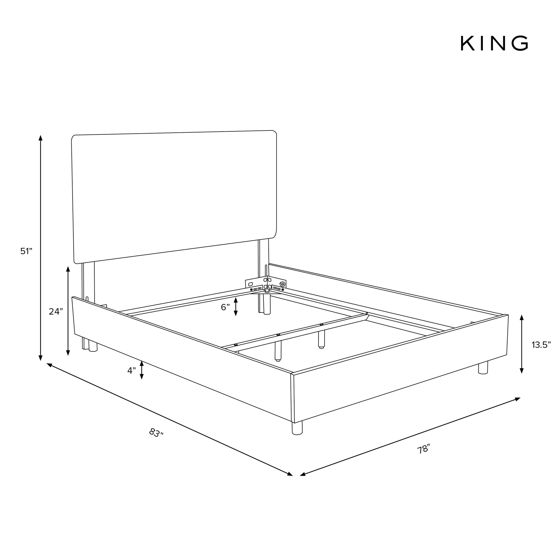 Garland Bed - Crane & Home