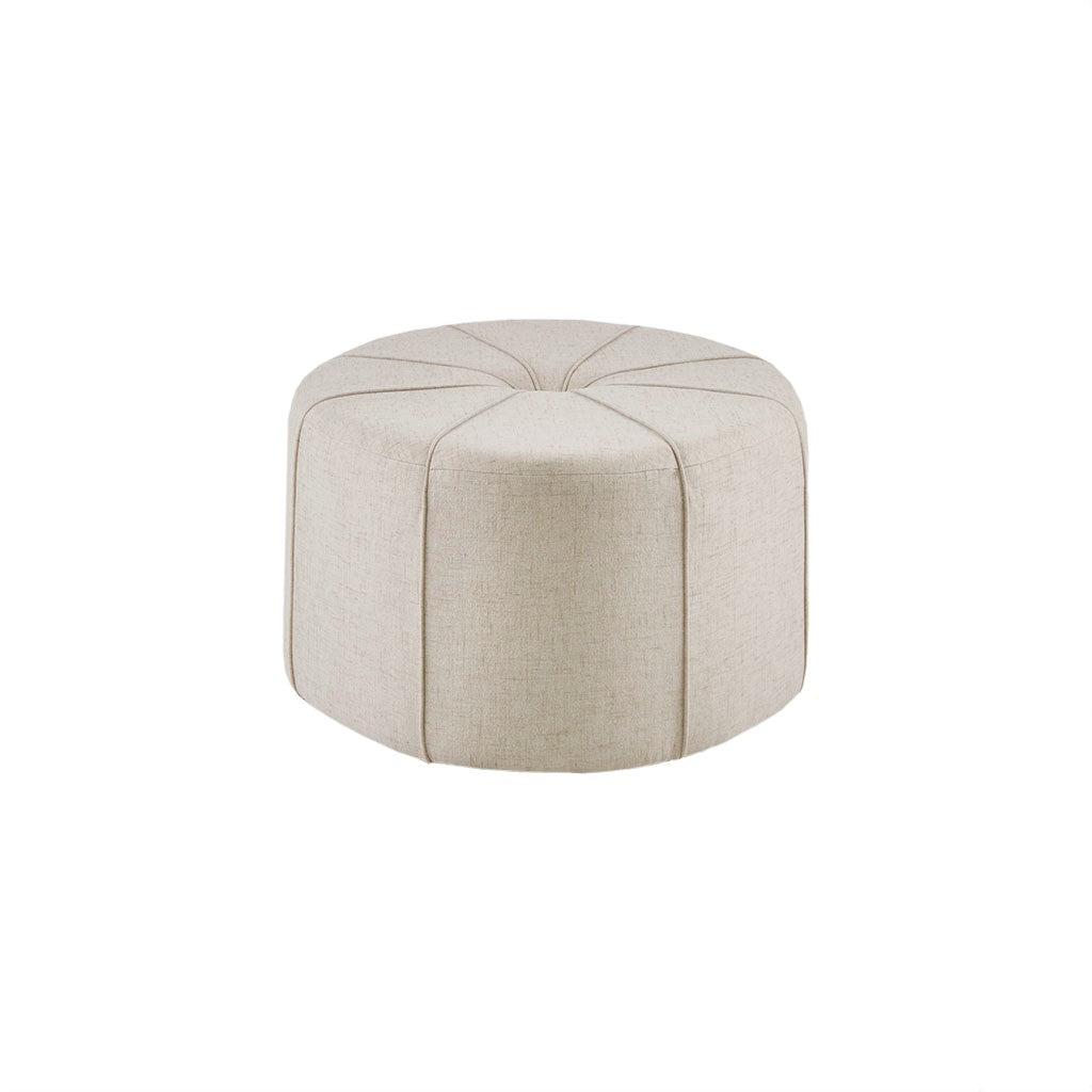 Bailee Oval Ottoman - Crane & Home